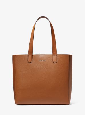 Hudson Pebbled Leather Tote Bag | Michael Kors