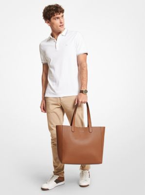 Hudson Pebbled Leather Tote Bag | Michael Kors Canada