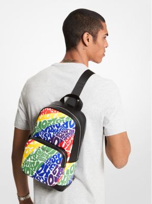 Hudson Graphic Logo Sling Pack