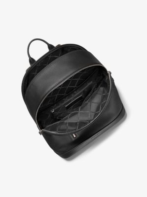 Hudson Slim Pebbled Leather Backpack image number 1