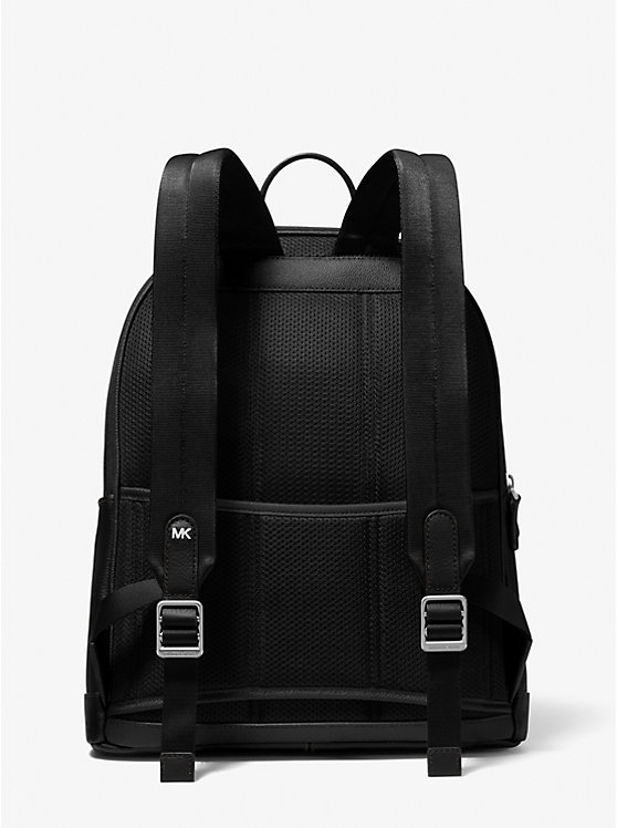Hudson Slim Pebbled Leather Backpack image number 2