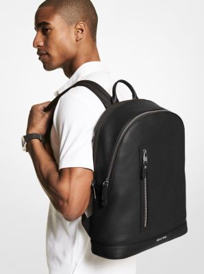 grey michael kors backpack men