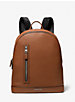 Hudson Slim Pebbled Leather Backpack image number 0