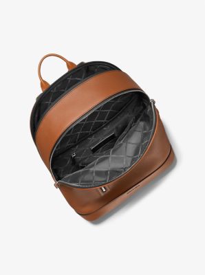 Hudson Slim Pebbled Leather Backpack image number 1