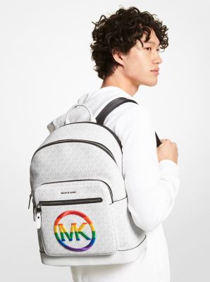 PRIDE Hudson Embroidered Logo Backpack Michael Kors Canada