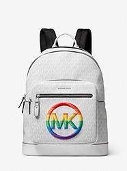 PRIDE Hudson Embroidered Logo Backpack - BRIGHT WHITE - 33U2LHDB7B