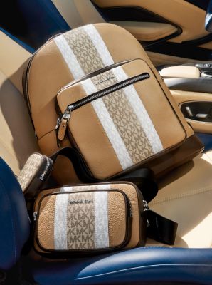 Hudson Leather and Logo Camera Bag with Pouch image number 2
