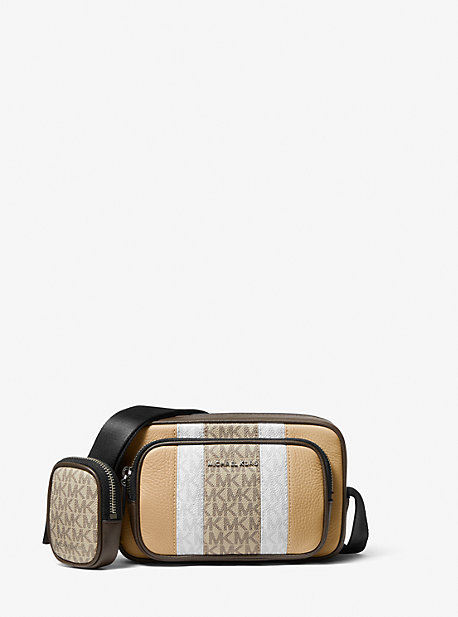 마이클 마이클 코어스 크로스바디백 Michael Michael Kors Hudson Logo and Leather Camera Bag With Pouch