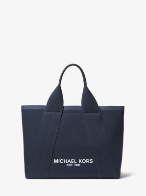 michael kors canvas tote