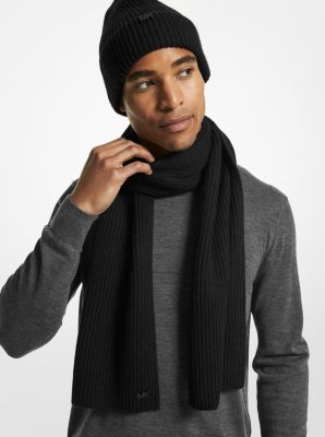 Ribbed Knit Scarf Michael Kors