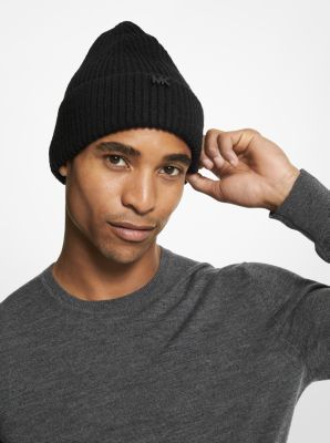 Ribbed Knit Beanie Hat image number 1