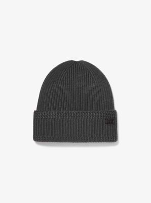 Ribbed Knit Beanie Hat