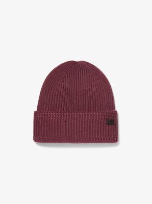 Ribbed Knit Beanie Hat