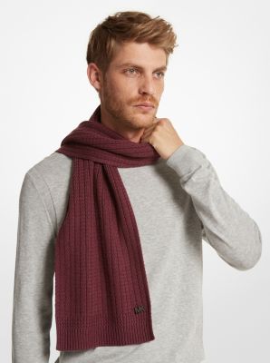 Textured Knit Scarf Michael Kors Canada