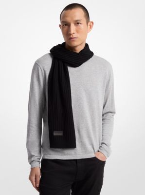 Ribbed Wool Scarf image number 1