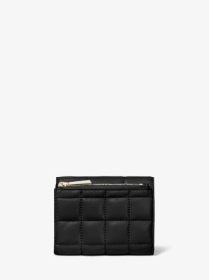 Medium Quilted Leather Envelope Wallet 