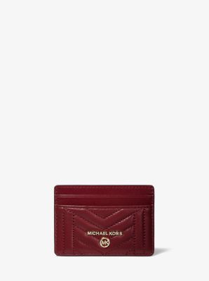 Quilted Leather Card Case | Michael Kors