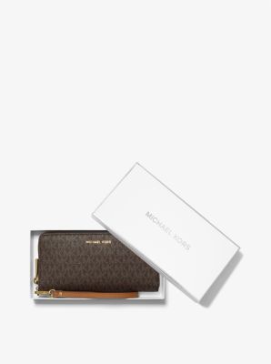 Michael kors za continental wallet best sale