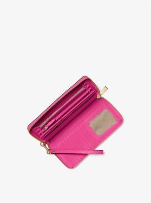 Michael kors logo continental wallet online