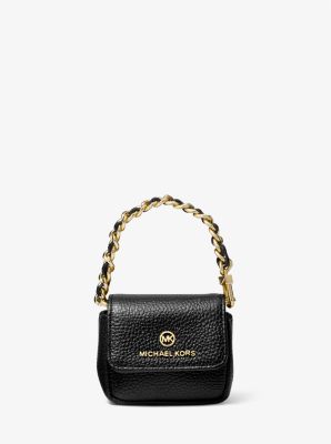 Jet Set Charm Pebbled Leather Apple AirPods® Pouch