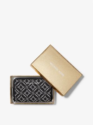 Small Logo Jacquard Wallet