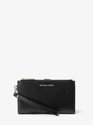 Adele Pebbled Leather Smartphone Wallet image number 0