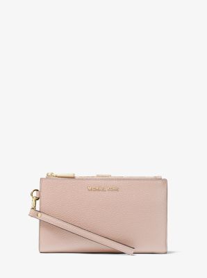 Logo smartphone shop wristlet michael kors