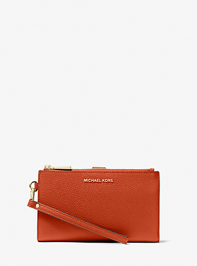 Bags Wallets Michael Kors Wallet red cable stitch elegant 