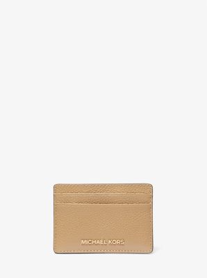 Pebbled Leather Card Case image number 0