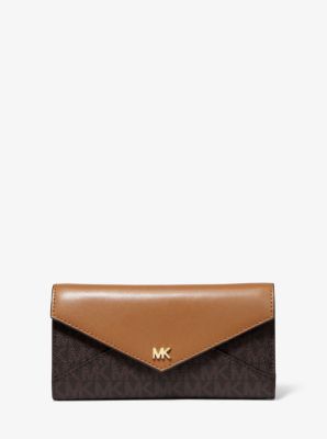 michael kors envelope wallet