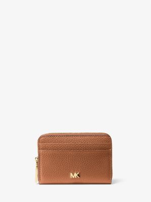 michael kors brown leather wallet