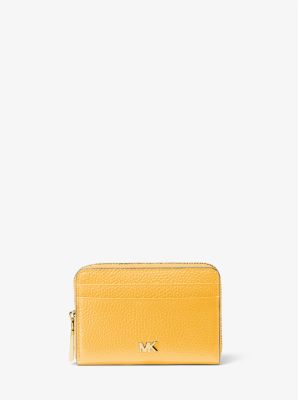 Mk small pebbled leather wallet hotsell