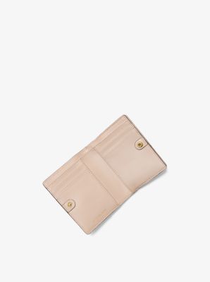 michael kors pebbled leather wallet