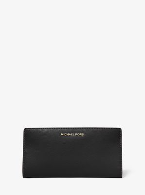 Large Crossgrain Leather Slim Wallet 
