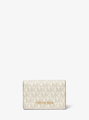 michael kors jet set wallet vanilla