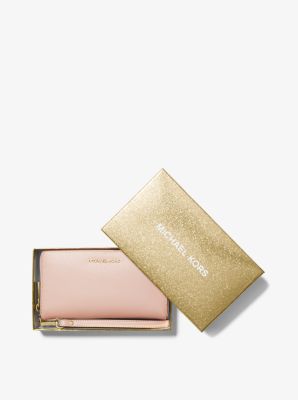 michael kors large leather smartphone wristlet