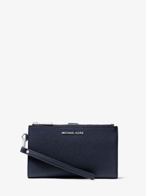 Michael kors adele store wristlet black