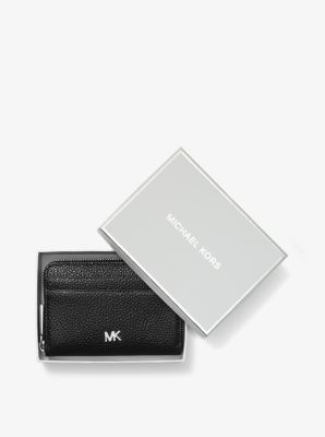 michael kors small pebbled leather wallet