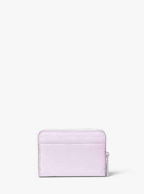 michael kors small pebbled leather wallet