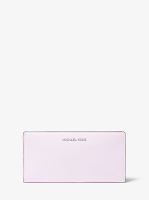 lilac michael kors wallet