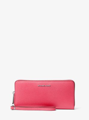 Michael kors deals logo continental wristlet