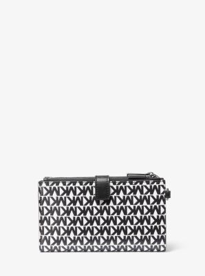 michael kors adele logo smartphone wallet
