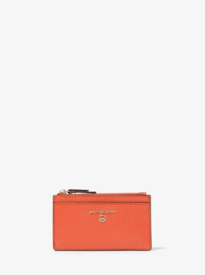 Small Pebbled Leather Card Case | Michael Kors