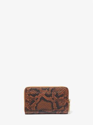 Michael kors 2025 snakeskin wallet