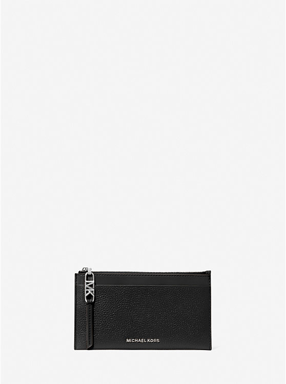 Empire Large Pebbled Leather Card Case image number 0