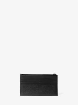 Empire Large Pebbled Leather Card Case