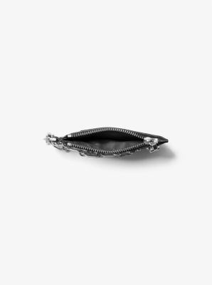 Empire Small Studded Leather Chain-Link Card Case image number 1