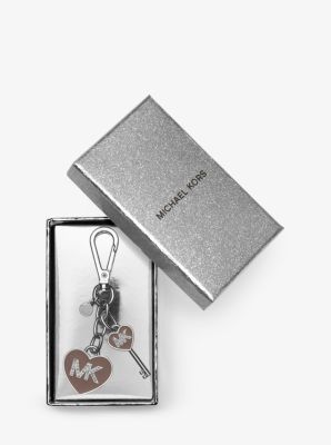 michael kors heart keychain