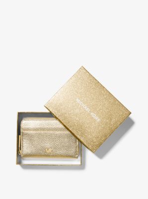 mk metallic wallet