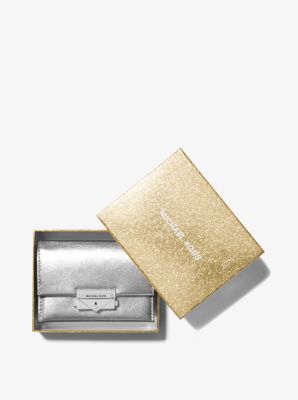 Cece Small Metallic Leather Wallet image number 1